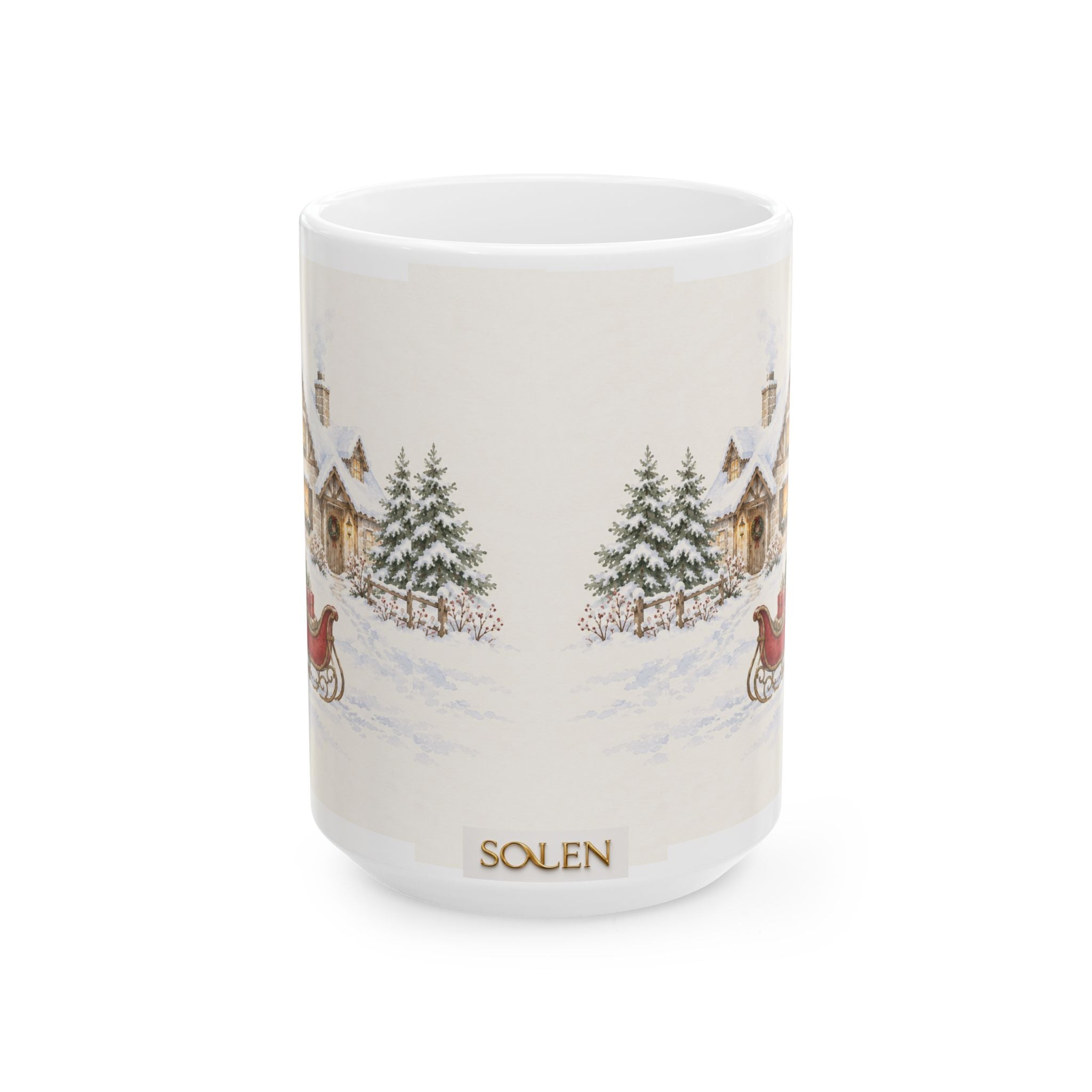 Winter Village Solen Ceramic Mug