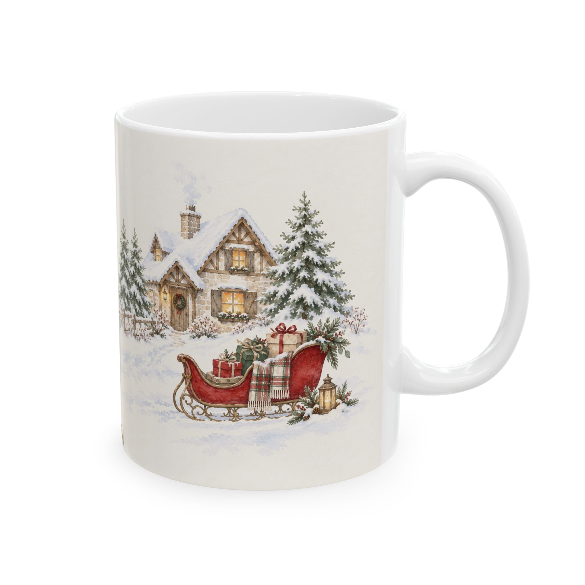 Winter Village Solen Ceramic Mug