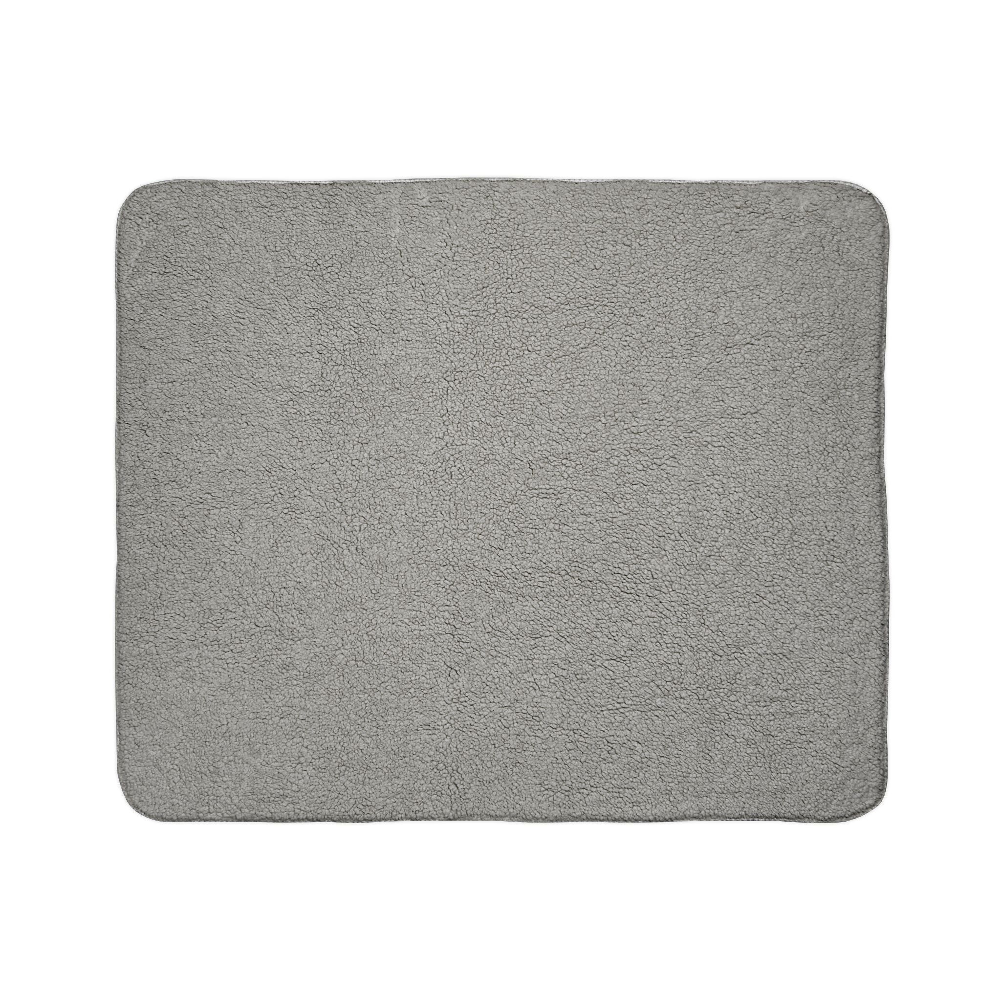 Snowy Cottage Sherpa Blanket — Cozy Christmas Cabin Throw with Snowman