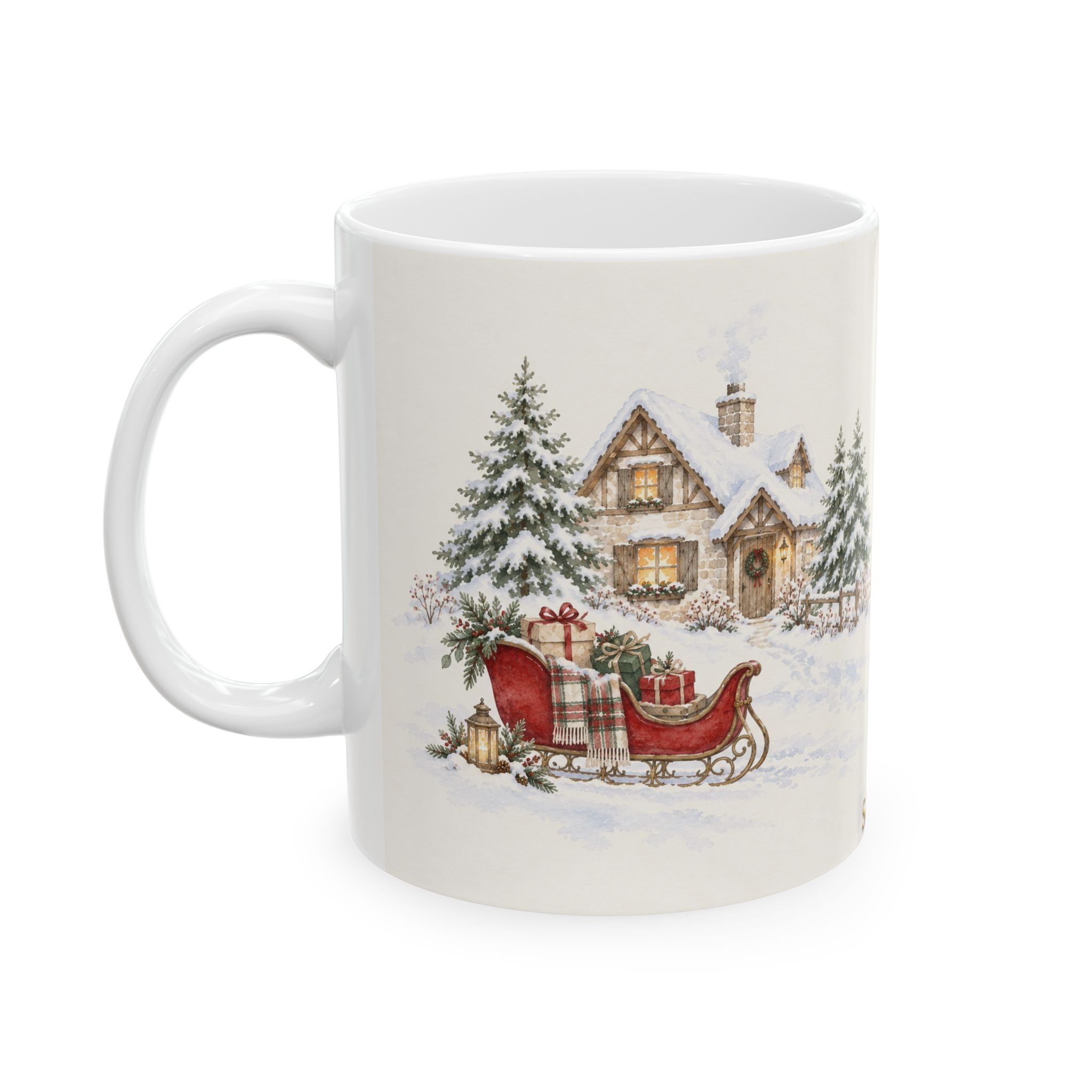 Winter Village Solen Ceramic Mug