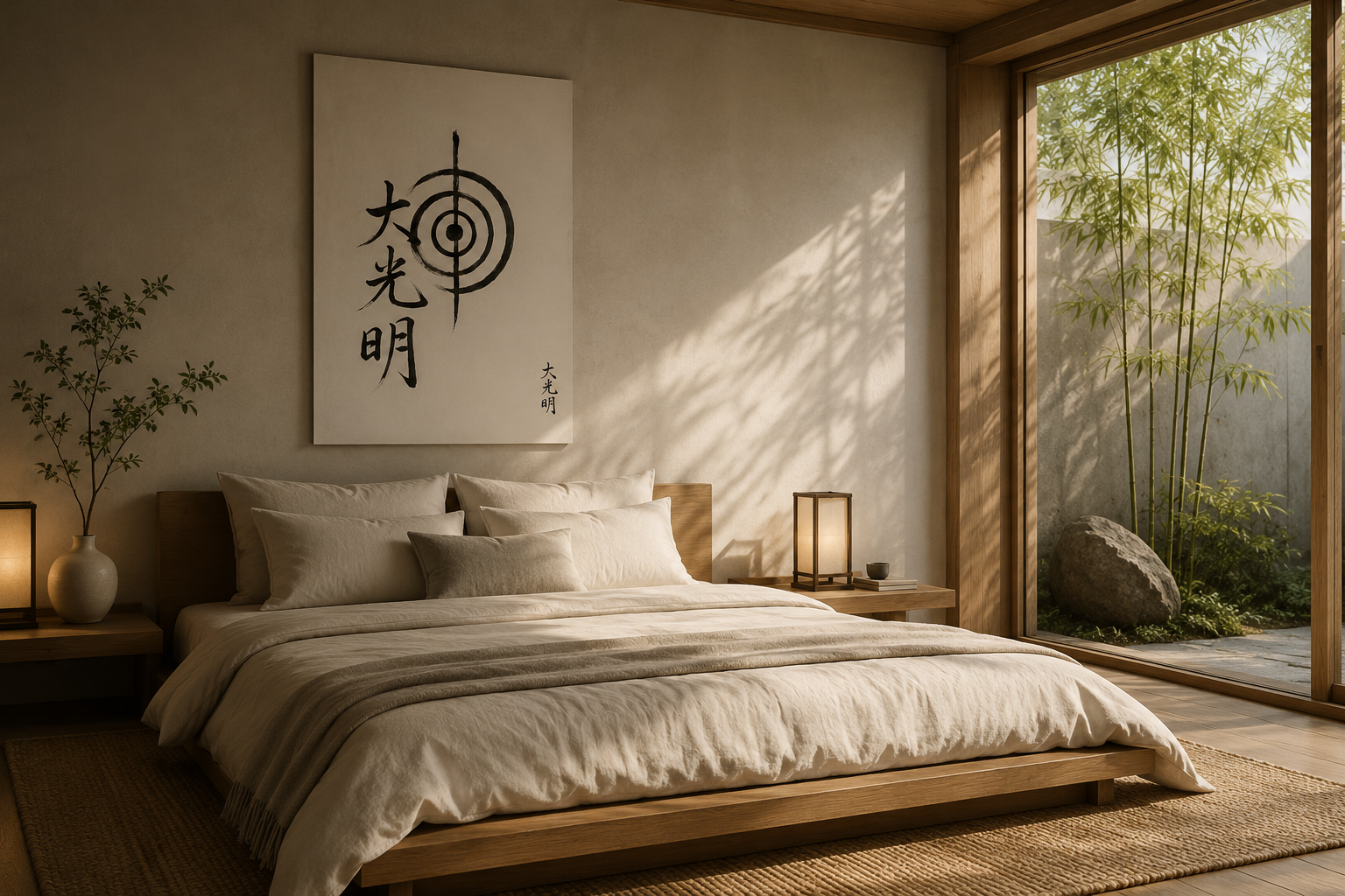 Zen Target Calligraphy Poster — Da Guang Ming Wall Art