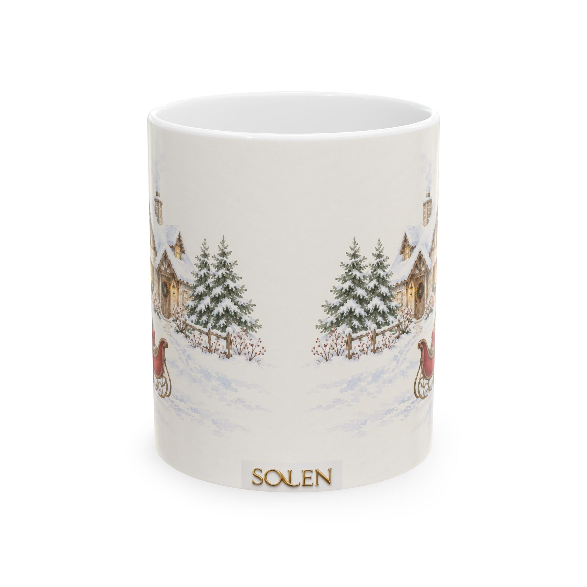 Winter Village Solen Ceramic Mug