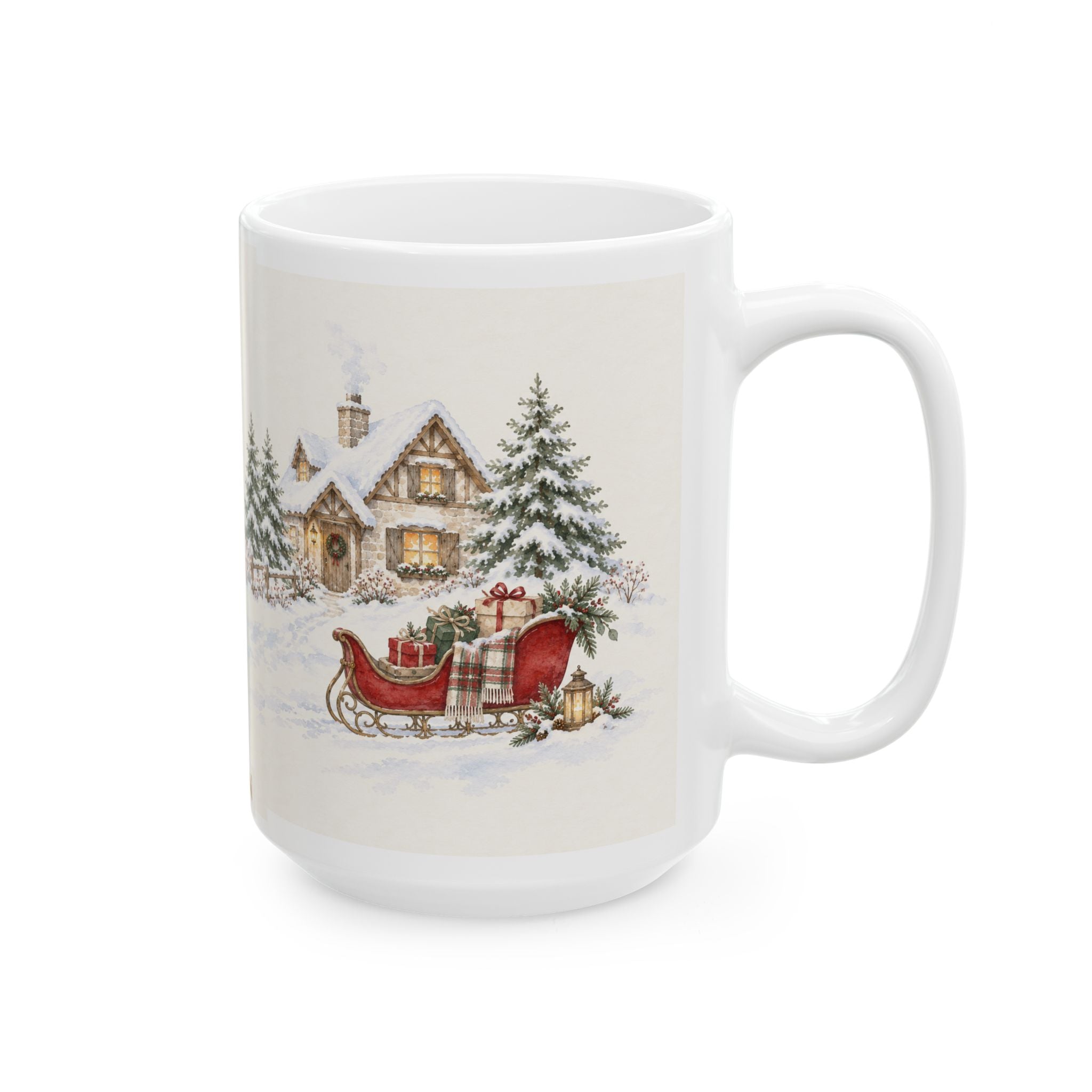 Winter Village Solen Ceramic Mug
