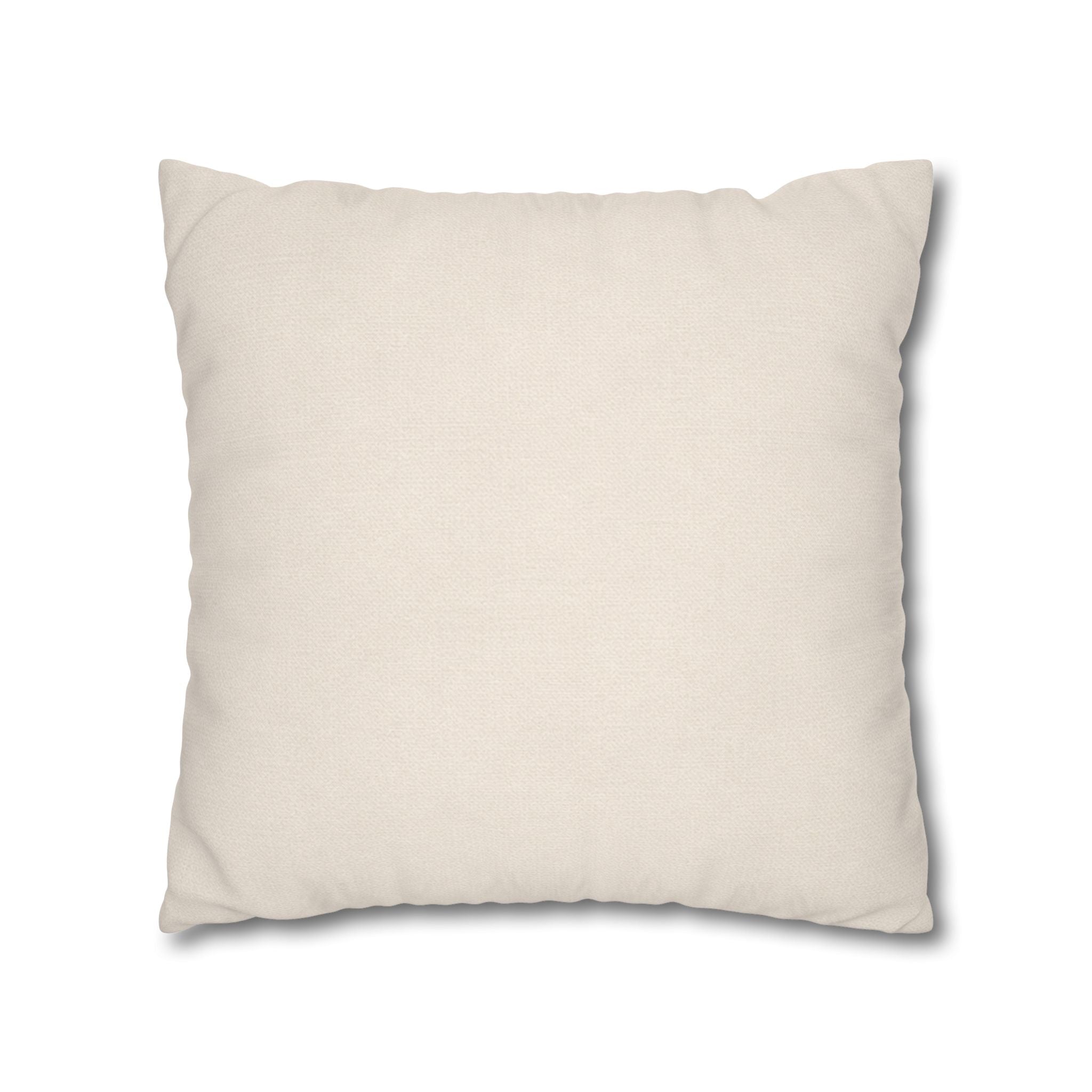 Heritage Medallion Embroidered Pillow Cover, Ivory Cotton with Blue & Gold Crest Detail, French Country Decor, Solen