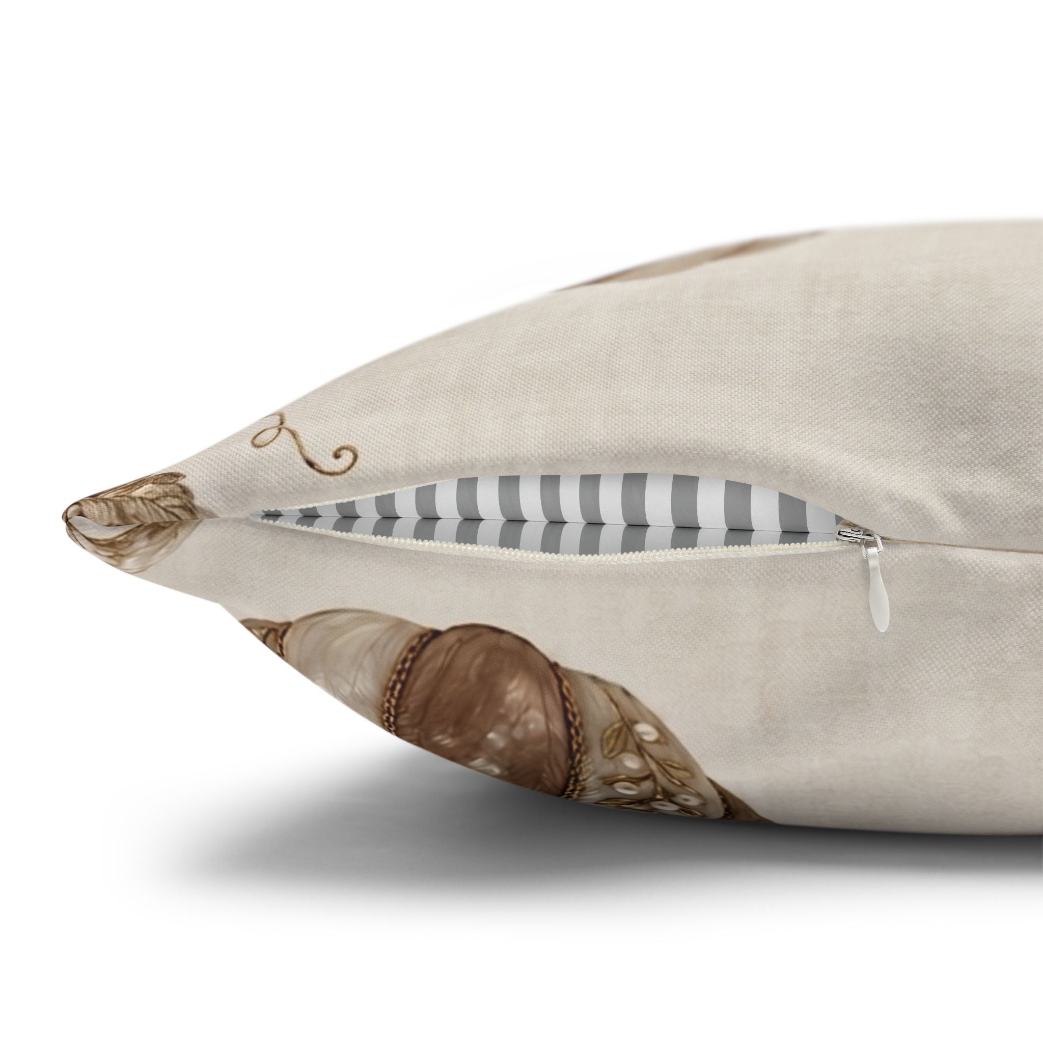 Pearl Pumpkin Pillow Cover, Sage Green and Blush Fall Decor, Elegant Neutral Autumn Cushion, Thanksgiving Home Accent